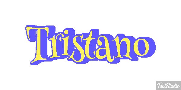 Tristano Text effect