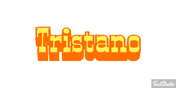 Tristano Text effect