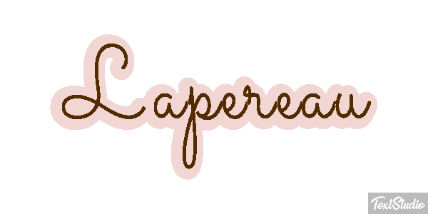 Lapereau Texteffekt
