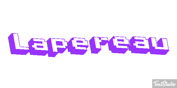 Lapereau Texteffekt