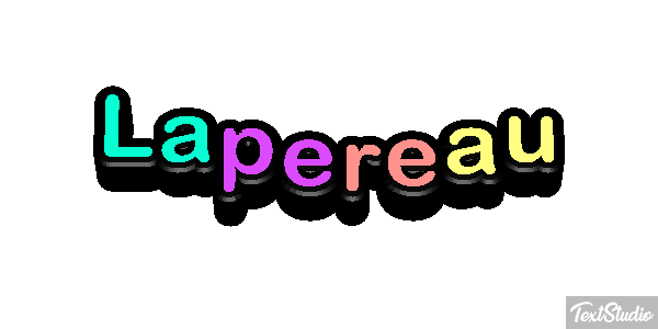 Lapereau Texteffekt