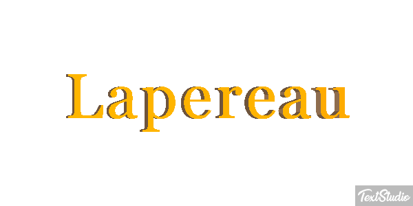 Lapereau Texteffekt