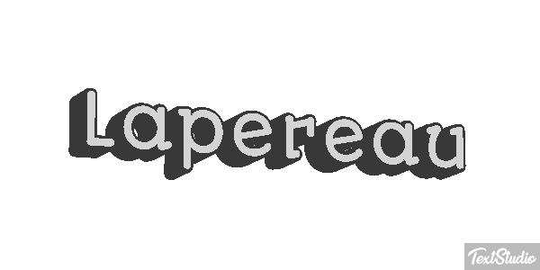 Lapereau Texteffekt