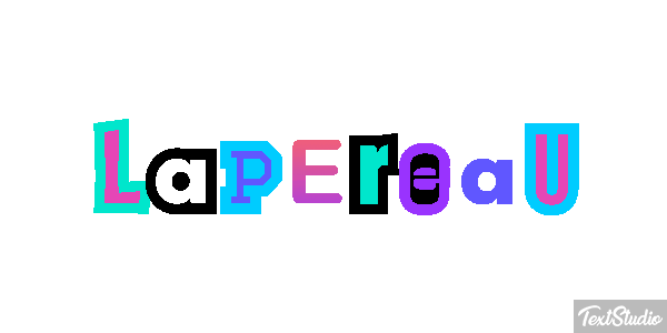 Lapereau Texteffekt