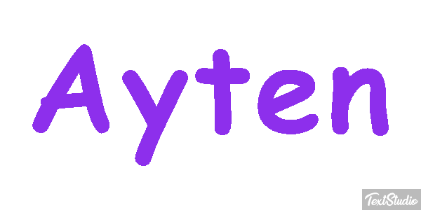 Ayten Text effect