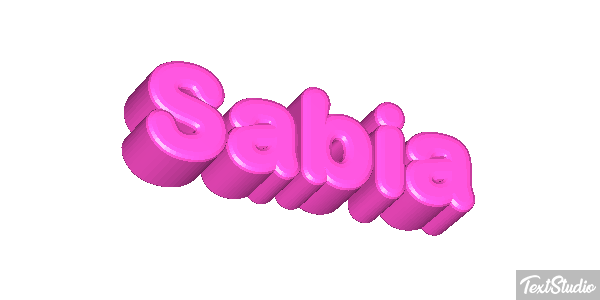 Sabia Text effect
