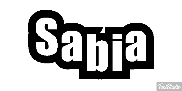 Sabia Text effect