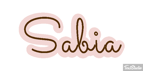 Sabia Text effect
