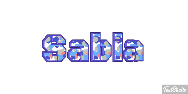 Sabia Text effect
