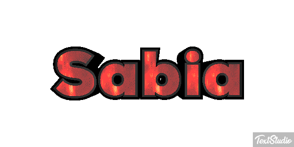 Sabia Text effect
