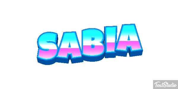 Sabia Text effect