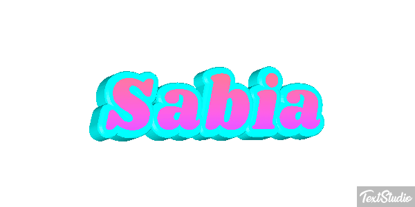 Sabia Text effect