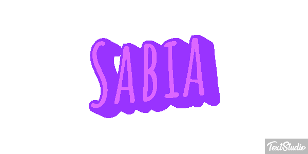 Sabia Text effect