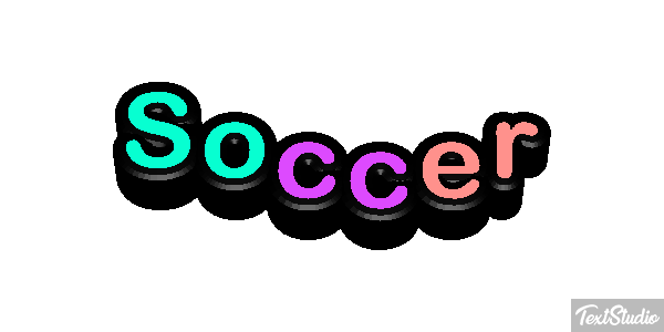 Soccer Text effect