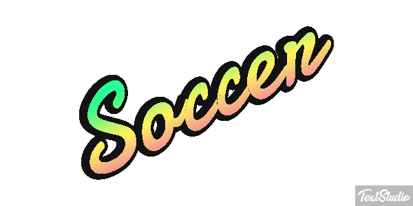 Soccer Text effect