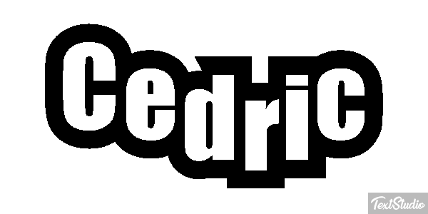 Cedric Text effect