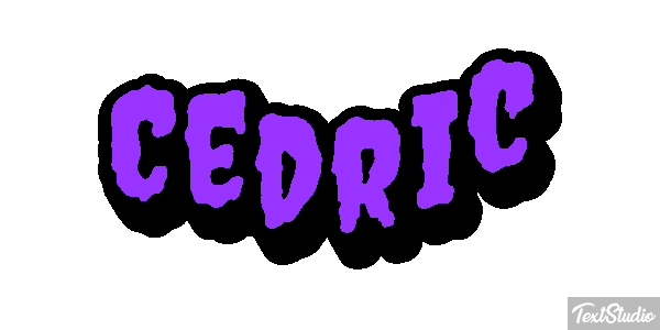 Cedric Text effect