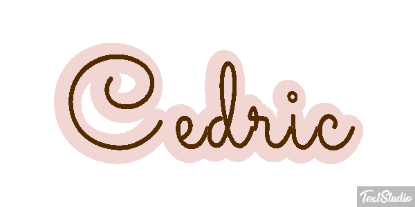 Cedric Text effect