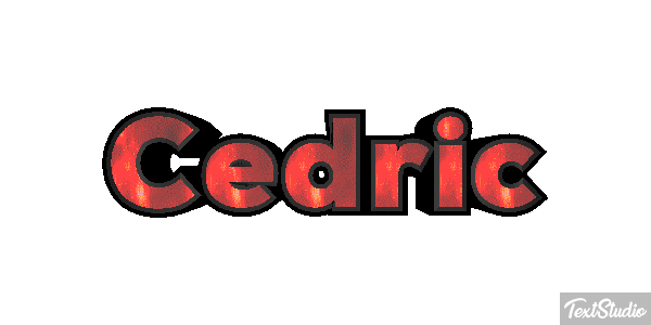 Cedric Text effect