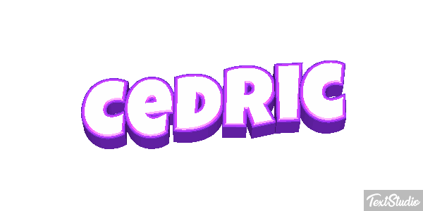 Cedric Text effect