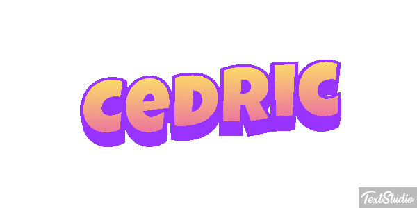 Cedric Text effect