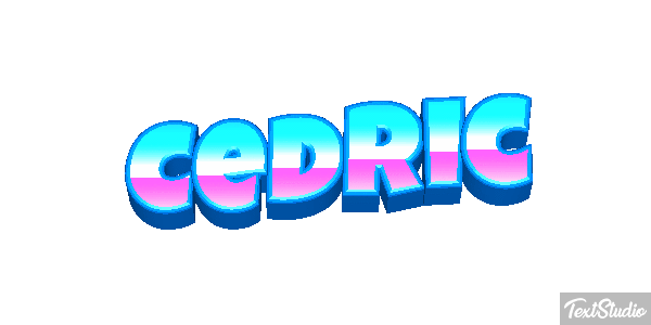 Cedric Text effect