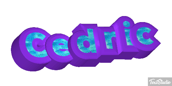 Cedric Text effect