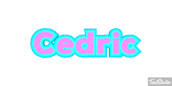 Cedric Text effect