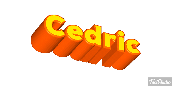 Cedric Text effect