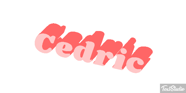 Cedric Text effect