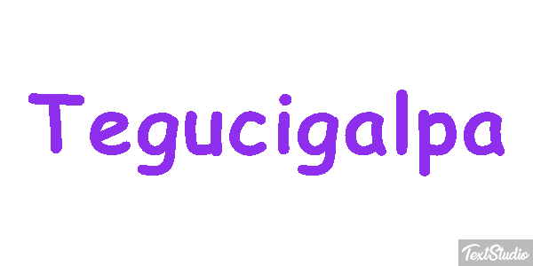 Tegucigalpa Effetto testo