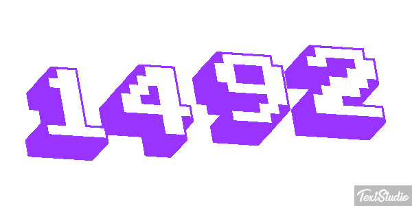 1492 Texteffekt