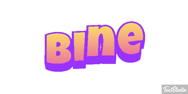Bine Text effect