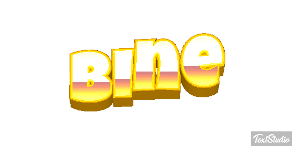 Bine Text effect