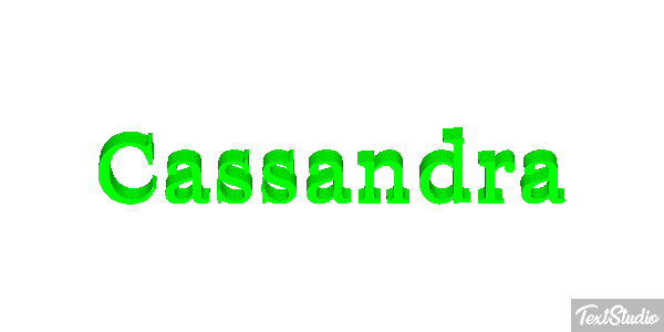 Cassandra Effet de texte