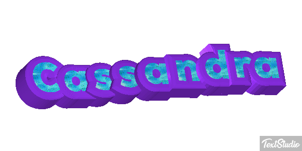 Cassandra Effet de texte