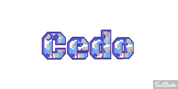 Cedo Efeito do texto