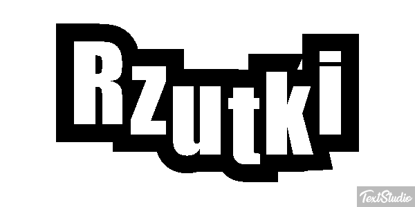 Rzutki Efekt tekstowy