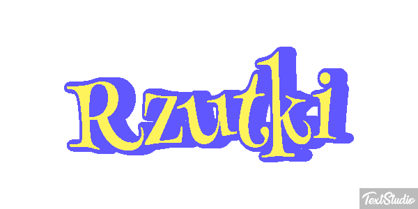 Rzutki Efekt tekstowy