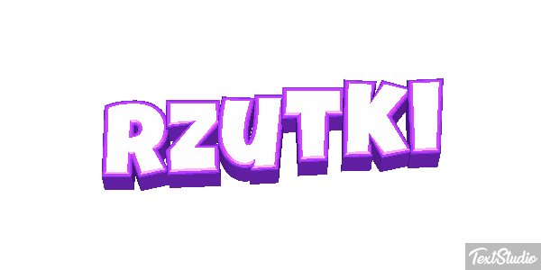 Rzutki Efekt tekstowy