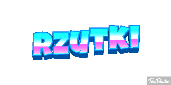 Rzutki Efekt tekstowy