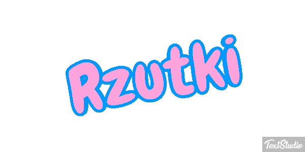 Rzutki Efekt tekstowy