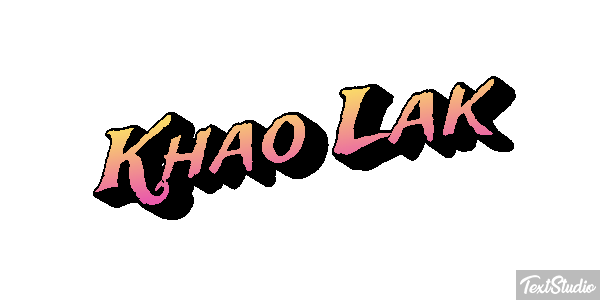 Khao Lak Effetto testo