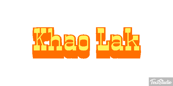 Khao Lak Effetto testo