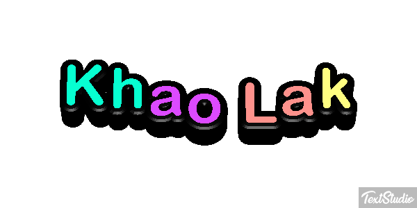 Khao Lak Effetto testo