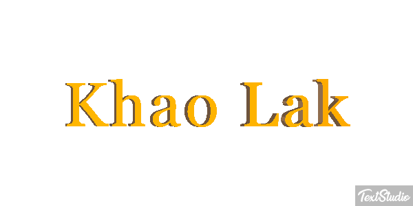 Khao Lak Effetto testo