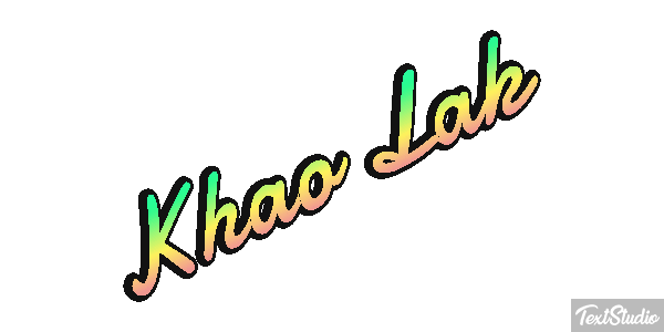 Khao Lak Effetto testo