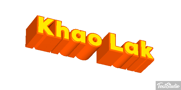 Khao Lak Effetto testo
