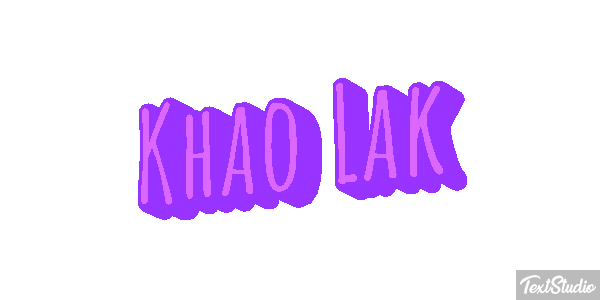 Khao Lak Effetto testo