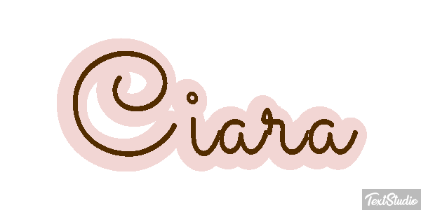 Ciara Text effect